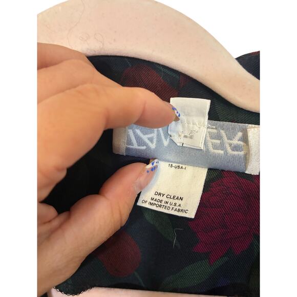 Vintage Tanner Dress 80s Costume Femme Dark Romantics Whimsy Goth 10 Cotton - Picture 6 of 7